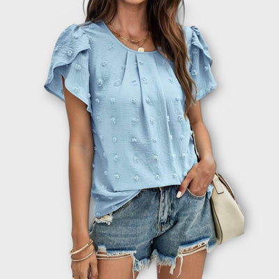 Charlotte Polka Dot Blouse