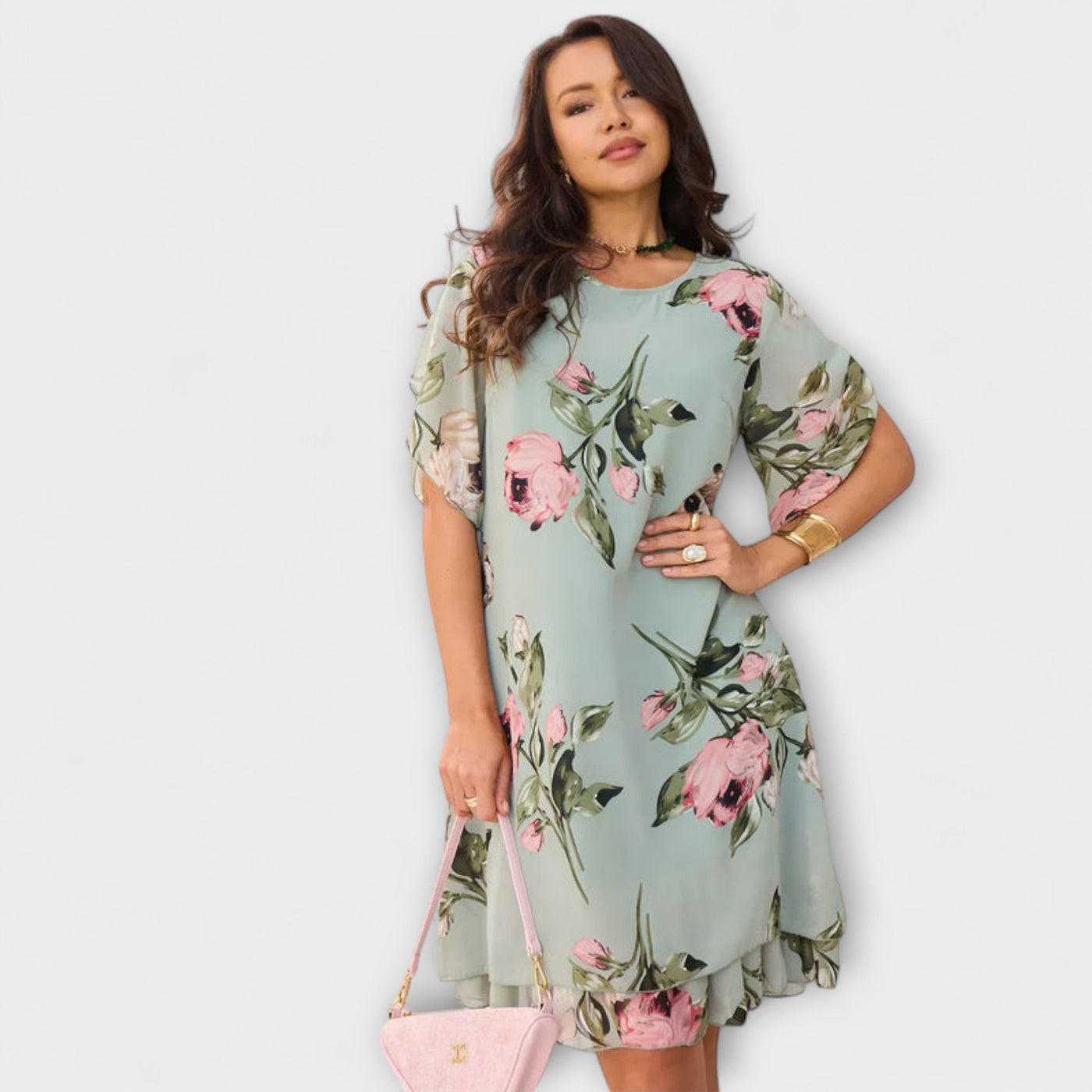 Melin Chiffon Dress