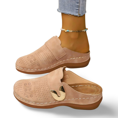 Caprielle™ Chic Supportive Wedge Sandals