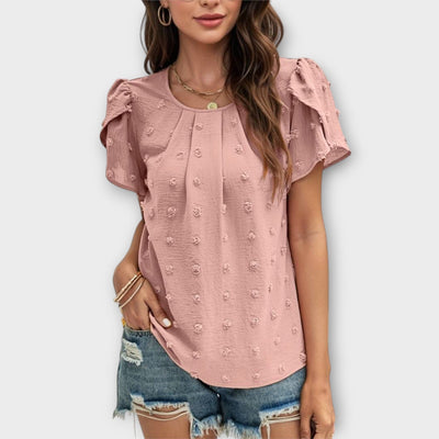 Charlotte Polka Dot Blouse