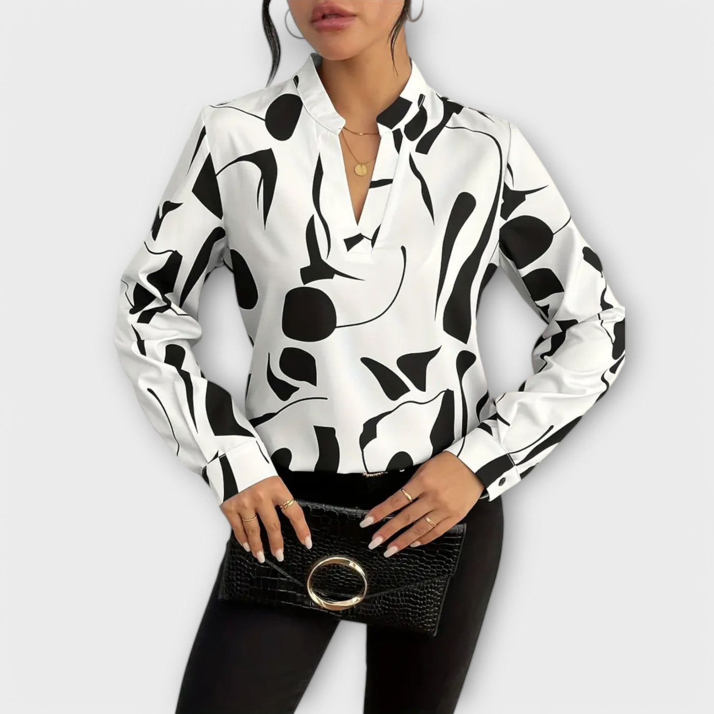 V-Neck Blouse