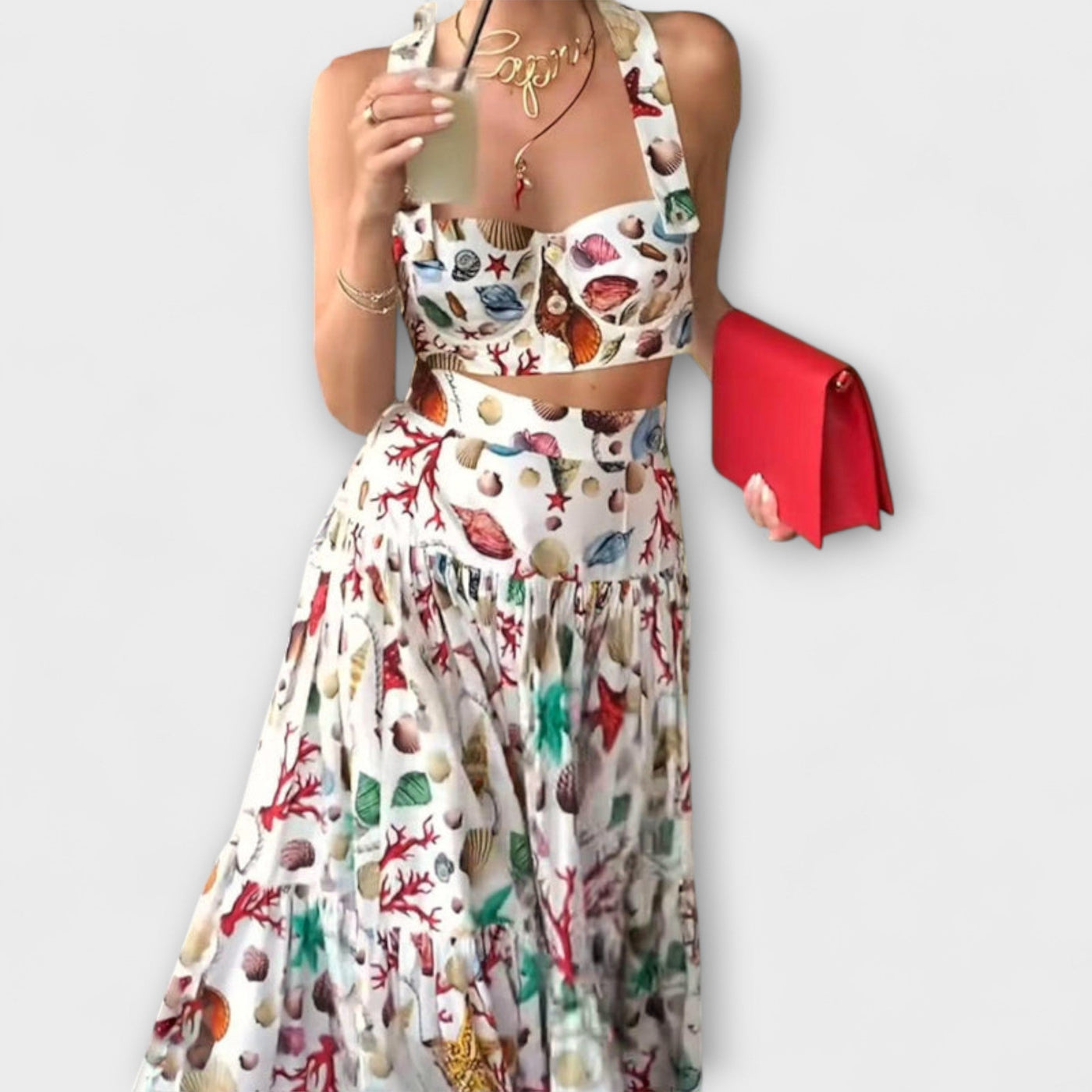 Heather Skirt Set