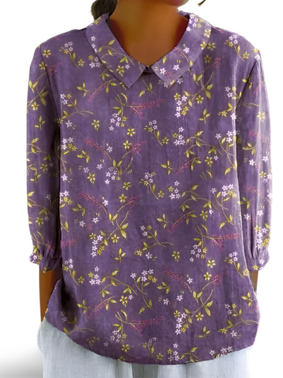 Megan™ Playful Patchwork Blouse